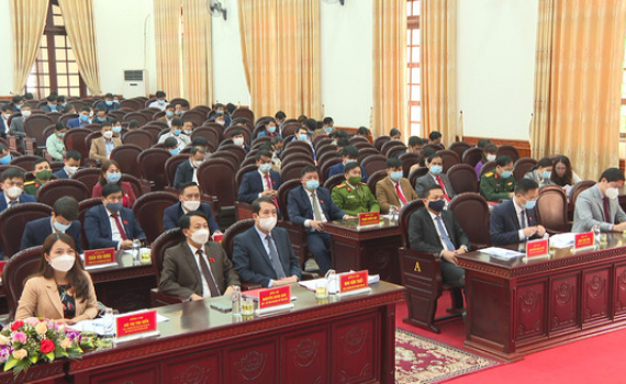 Kỳ họp thứ 4, HĐND huyện Y&ecirc;n M&ocirc; kh&oacute;a XIV