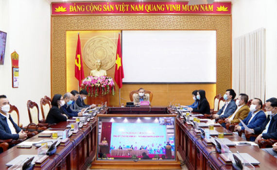 Hội nghị b&aacute;o ch&iacute; to&agrave;n quốc triển khai nhiệm vụ năm 2022