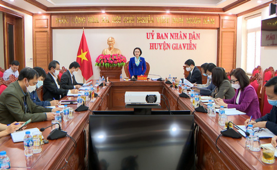 Gi&aacute;m s&aacute;t việc thực hiện ch&iacute;nh s&aacute;ch, ph&aacute;p luật về c&ocirc;ng t&aacute;c quy hoạch tại Gia Viễn