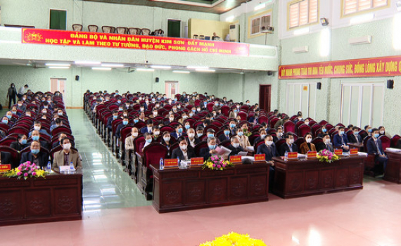 Kỳ họp thứ 4, HĐND huyện Kim Sơn kh&oacute;a XX