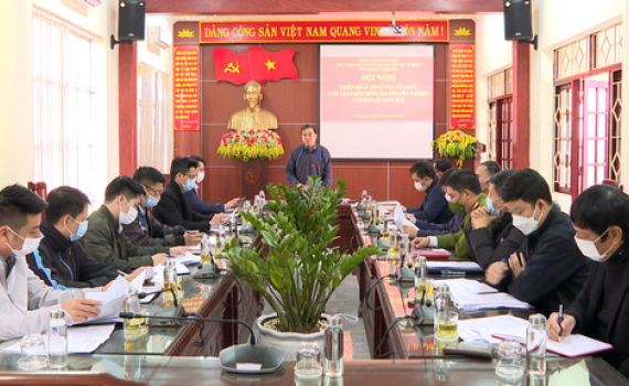 Hội nghị triển khai Kế hoạch tổ chức giải giao hữu b&oacute;ng đ&aacute; chuy&ecirc;n nghiệp c&uacute;p Hoa Lư năm 2022