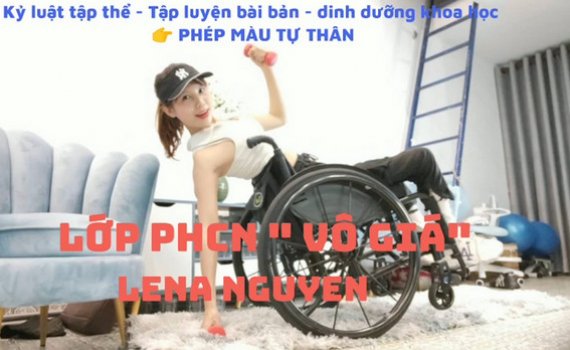 Người khuyết tật học B&aacute;c ở tinh thần r&egrave;n luyện sức khỏe