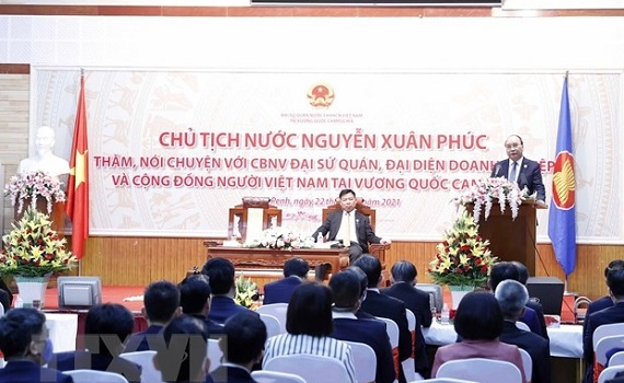 Quan hệ Việt Nam v&agrave; Campuchia đang ph&aacute;t triển mạnh mẽ to&agrave;n diện v&agrave; ng&agrave;y c&agrave;ng đi v&agrave;o chiều s&acirc;u