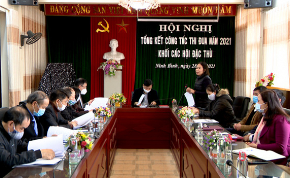 Khối Thi đua c&aacute;c tổ chức Hội đặc th&ugrave; triển khai nhiệm vụ năm 2022