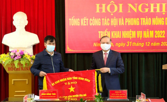 Hội N&ocirc;ng d&acirc;n tỉnh Ninh B&igrave;nh triển khai nhiệm vụ năm 2022