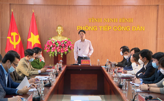 UBND tỉnh triển khai một số nhiệm vụ trong c&ocirc;ng t&aacute;c tiếp c&ocirc;ng d&acirc;n