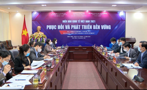Diễn đ&agrave;n Kinh tế Việt Nam 2021: &ldquo;Phục hồi v&agrave; ph&aacute;t triển bền vững&rdquo;