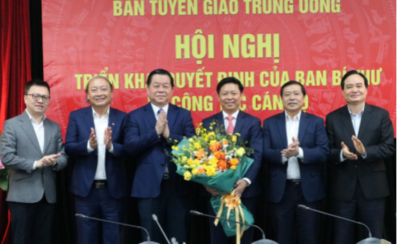 Ban B&iacute; thư Trung ương Đảng bổ nhiệm nh&acirc;n sự mới