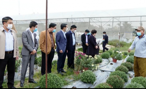 Thẩm định về x&acirc;y dựng n&ocirc;ng th&ocirc;n mới tại TP Ninh B&igrave;nh v&agrave; huyện Hoa Lư