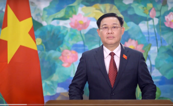 Chủ tịch Quốc hội: Th&uacute;c đẩy hợp t&aacute;c lấy người d&acirc;n l&agrave;m trung t&acirc;m