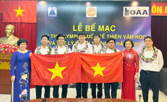 Học sinh Việt Nam gi&agrave;nh 2 HCV tại Olympic quốc tế về Thi&ecirc;n văn v&agrave; Vật l&yacute; thi&ecirc;n văn