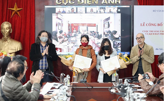 Trao giải s&aacute;ng t&aacute;c kịch bản phim t&agrave;i liệu v&agrave; phim hoạt h&igrave;nh