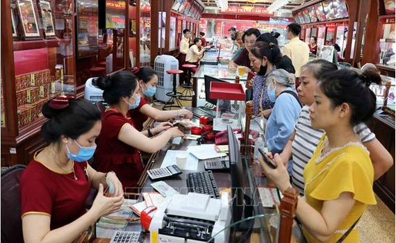 V&agrave;ng tiếp đ&agrave; tăng trong phi&ecirc;n giao dịch chiều 13-12