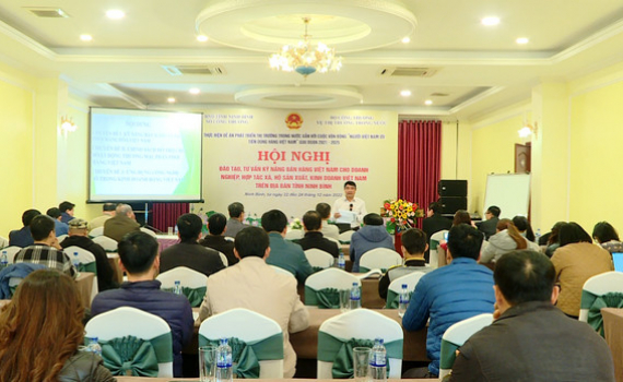 Sở C&ocirc;ng Thương Ninh B&igrave;nh tập huấn kỹ năng b&aacute;n h&agrave;ng Việt cho c&aacute;c tổ chức, c&aacute; nh&acirc;n tr&ecirc;n địa b&agrave;n tỉnh