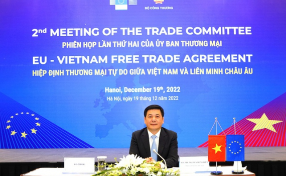Tiếp tục th&uacute;c đẩy thương mại trong khu&ocirc;n khổ Hiệp định EVFTA