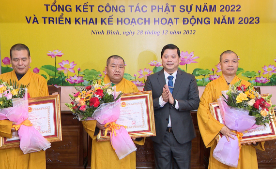 Triển khai c&ocirc;ng t&aacute;c Phật sự năm 2023