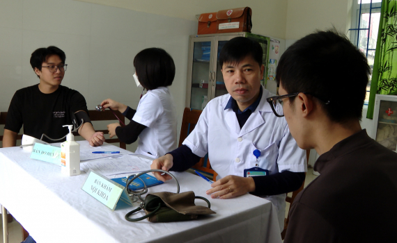 Kim Sơn tập trung cho c&ocirc;ng t&aacute;c tuyển qu&acirc;n năm 2023
