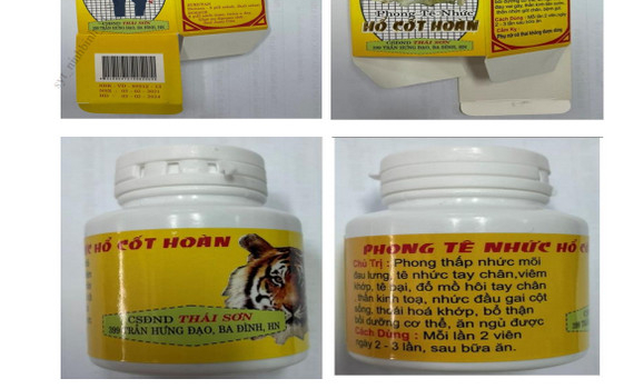 C&ocirc;ng văn của Sở Y tế Ninh B&igrave;nh về việc th&ocirc;ng tin h&igrave;nh ảnh thuốc Phong t&ecirc; nhức Hổ Cốt Ho&agrave;n giả