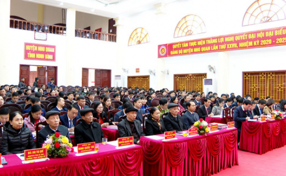 Kỳ họp thứ Mười Một, HĐND huyện Nho Quan kh&oacute;a X