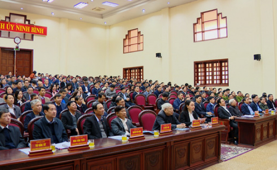 Hội nghị to&agrave;n quốc nghi&ecirc;n cứu, học tập, qu&aacute;n triệt Nghị quyết Hội nghị lần thứ s&aacute;u, Ban Chấp h&agrave;nh Trung ương Đảng (kh&oacute;a XIII)