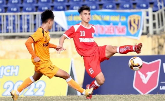 X&aacute;c định 2 cặp đấu b&aacute;n kết giải U21 Quốc gia
