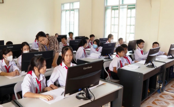 Ng&agrave;nh Gi&aacute;o dục v&agrave; Đ&agrave;o tạo Ninh B&igrave;nh đẩy mạnh chuyển đổi số