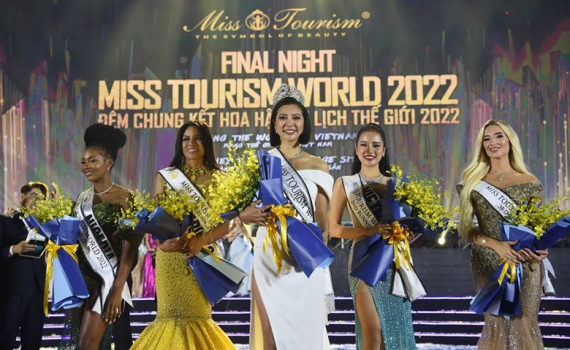 Người đẹp Nhật Bản đăng quang Hoa hậu Du lịch thế giới 2022