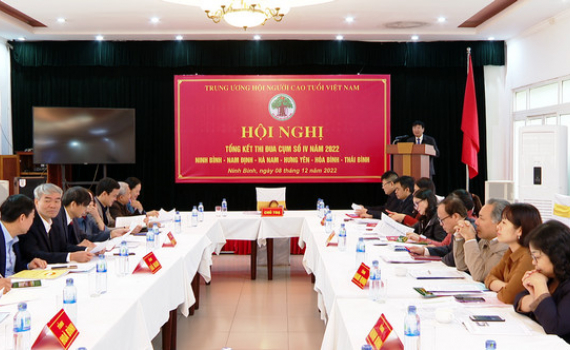 Cụm thi đua số IV Hội Người cao tuổi tổng kết hoạt động thi đua