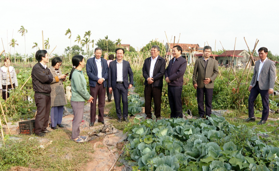 Kim Sơn nỗ lực ho&agrave;n th&agrave;nh c&aacute;c ti&ecirc;u ch&iacute; huyện đạt chuẩn n&ocirc;ng th&ocirc;n mới