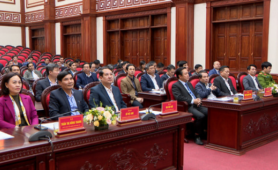 Hội nghị C&ocirc;ng bố chỉ số năng lực cạnh tranh cấp sở, ban, ng&agrave;nh v&agrave; địa phương DDCI tỉnh Ninh B&igrave;nh năm 2022