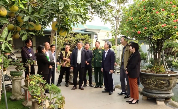 Thẩm định x&atilde; n&ocirc;ng th&ocirc;n mới n&acirc;ng cao, kiểu mẫu tại Hoa Lư, Y&ecirc;n M&ocirc;, Y&ecirc;n Kh&aacute;nh