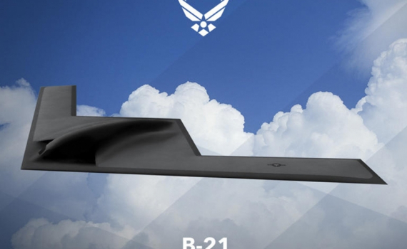 Mỹ tiết lộ m&aacute;y bay n&eacute;m bom t&agrave;ng h&igrave;nh B-21 Raider thế hệ mới