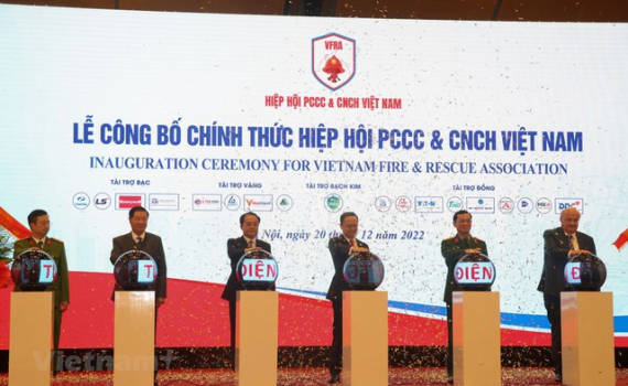 Hiệp hội Ph&ograve;ng ch&aacute;y, chữa ch&aacute;y v&agrave; cứu nạn, cứu hộ Việt Nam ch&iacute;nh thức ra mắt
