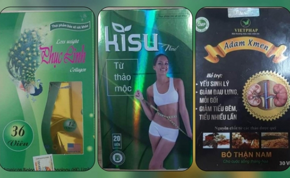 Cảnh b&aacute;o loạt sản phẩm thực phẩm chức năng chứa chất cấm