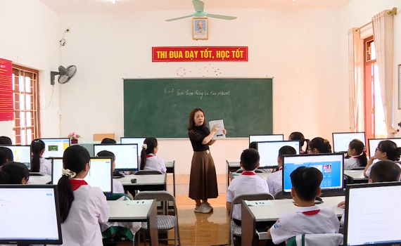 Ng&agrave;nh Gi&aacute;o dục v&agrave; Đ&agrave;o tạo huyện Kim Sơn đổi mới, s&aacute;ng tạo trong dạy v&agrave; học