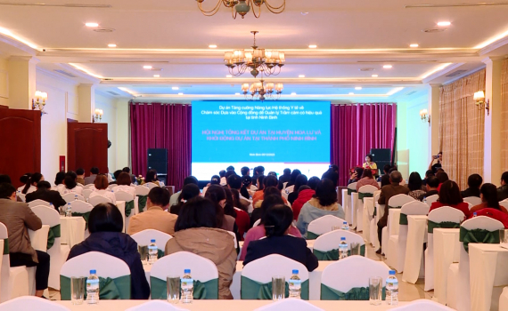 Khởi động Dự &aacute;n tăng cường năng lực hệ thống y tế để quản l&yacute; trầm cảm tại th&agrave;nh phố Ninh B&igrave;nh