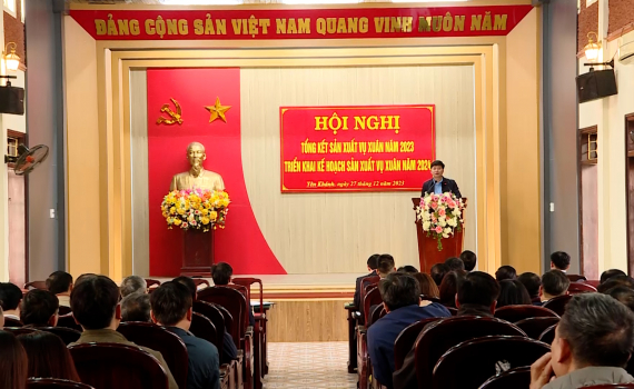 Y&ecirc;n Kh&aacute;nh triển khai kế hoạch sản xuất vụ Xu&acirc;n 2024