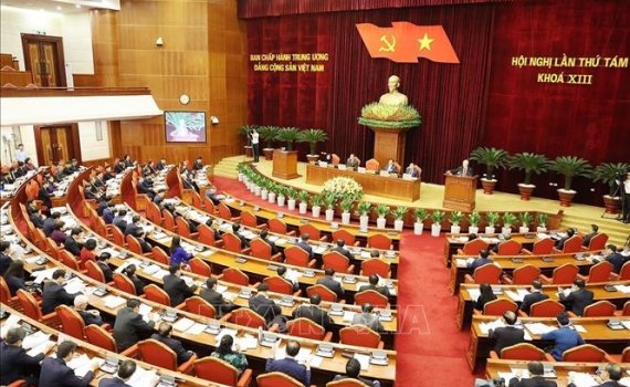 Nghị quyết Hội nghị Trung ương 8, kh&oacute;a XIII về tiếp tục đổi mới, n&acirc;ng cao chất lượng ch&iacute;nh s&aacute;ch x&atilde; hội, đ&aacute;p ứng y&ecirc;u cầu sự nghiệp x&acirc;y dựng v&agrave; bảo vệ Tổ quốc trong giai đoạn mới