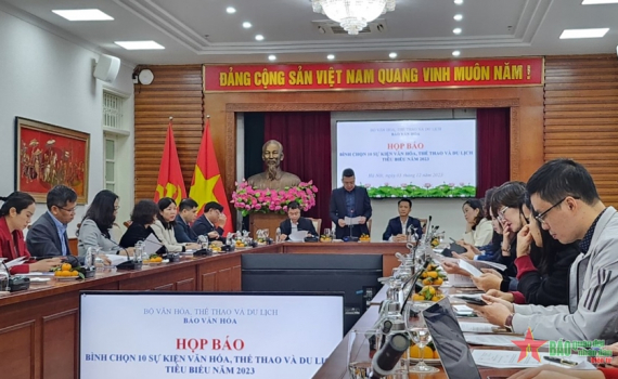 B&igrave;nh chọn 10 sự kiện văn h&oacute;a, thể thao v&agrave; du lịch ti&ecirc;u biểu năm 2023