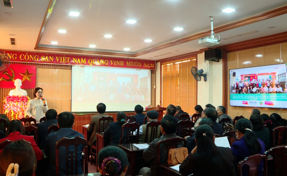 Hội nghị sơ kết việc thực hiện Dự &aacute;n Hỗ trợ người cao tuổi 