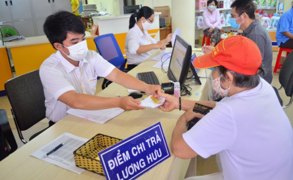 Chi trả gộp lương hưu, trợ cấp BHXH th&aacute;ng 1 v&agrave; 2/2024