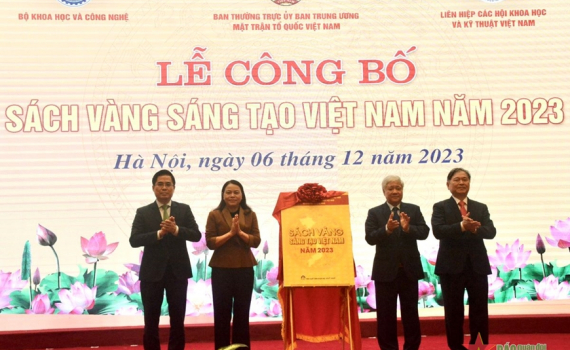 C&ocirc;ng bố S&aacute;ch v&agrave;ng S&aacute;ng tạo Việt Nam năm 2023
