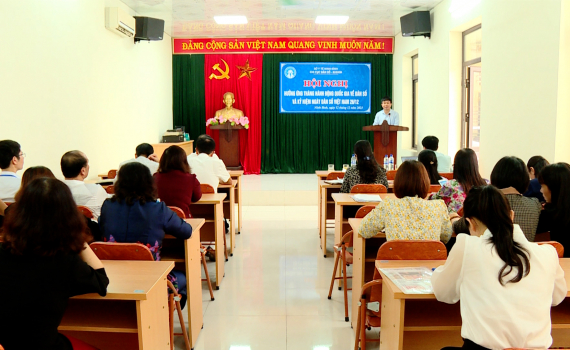 Hội nghị hưởng ứng Th&aacute;ng h&agrave;nh động Quốc gia về d&acirc;n số