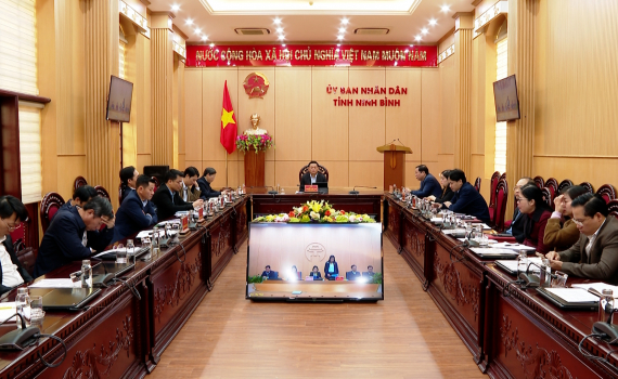 Hội nghị trực tuyến triển khai nhiệm vụ c&ocirc;ng t&aacute;c lao động, người c&oacute; c&ocirc;ng v&agrave; x&atilde; hội năm 2024