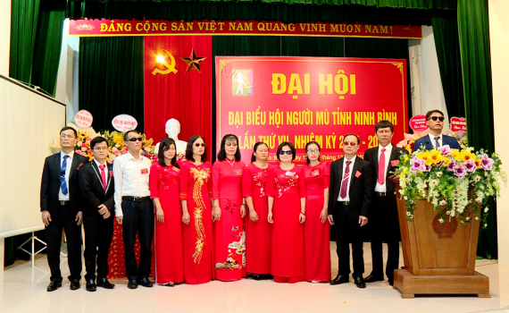 Đại hội đại biểu Hội Người m&ugrave; tỉnh Ninh B&igrave;nh lần thứ VII nhiệm kỳ 2023 - 2028