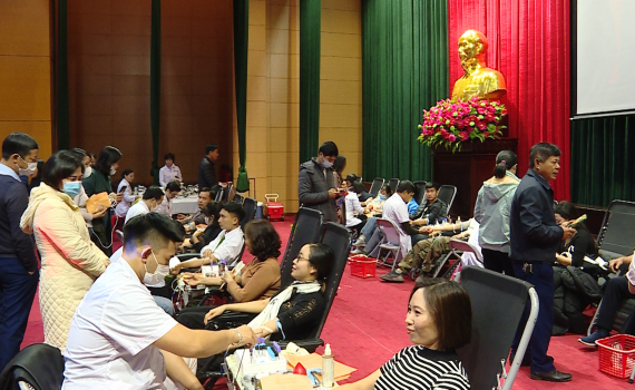 Gia Viễn tổ chức hiến m&aacute;u t&igrave;nh nguyện đợt 2 năm 2023