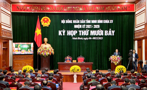 Kỳ họp thứ 17, HĐND tỉnh Ninh B&igrave;nh kho&aacute; XV th&agrave;nh c&ocirc;ng tốt đẹp