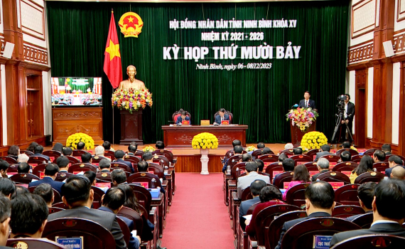 Kỳ họp thứ 17, HĐND tỉnh Ninh B&igrave;nh kh&oacute;a XV: Nghe c&aacute;c b&aacute;o c&aacute;o, tờ tr&igrave;nh