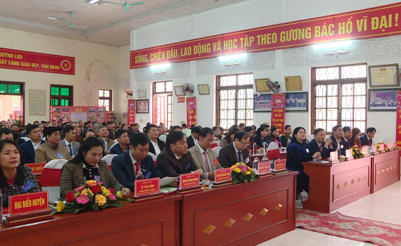 Đại hội đại biểu Ủy ban MTTQ Việt Nam x&atilde; Quỳnh Lưu, huyện Nho Quan