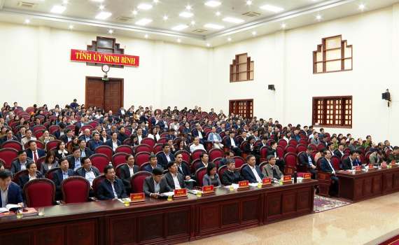 Hội nghị trực tuyến to&agrave;n quốc nghi&ecirc;n cứu, học tập, qu&aacute;n triệt Nghị quyết Hội nghị lần thứ t&aacute;m BCH Trung ương Đảng kh&oacute;a XIII